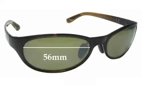 Sunglass Fix Ersatzgläser für Maui Jim MJ416 Pipiwai Trail - 56mm Wide 