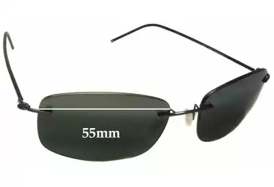 Maui Jim MJ718 Myna Verres de Remplacement 55mm wide 