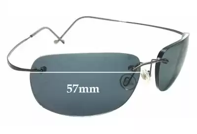 Maui Jim MJ902 Kapalua Verres de Remplacement 57mm wide 