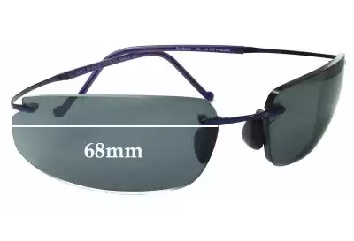 Maui Jim MJ918 Big Beach Verres de Remplacement 68mm wide 