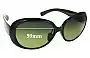 Sunglass Fix Lentes de Repuesto para Maui Jim MJ436 Nahiku - 59mm Wide 