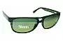Sunglass Fix Lentes de Repuesto para Maui Jim MJ267 Waterways - 58mm Wide 
