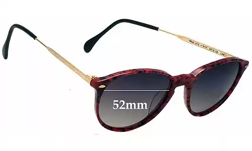 Sunglass Fix Replacement Lenses for Menrad MOD 213 - 52mm Wide 