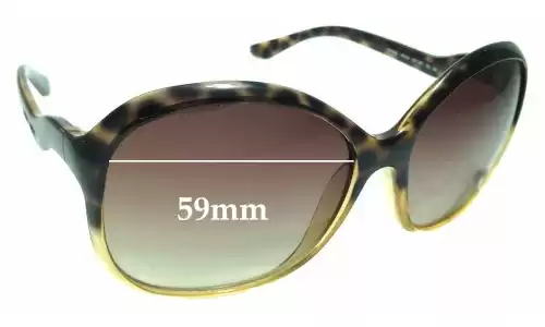 Sunglass Fix Replacement Lenses for Miu Miu SMU06L - 59mm Wide Sunglass Fix Replacement Lenses for Miu Miu SMU06L - 59mm Wide