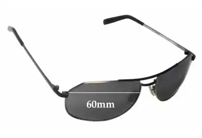 Morgenthal Frederics Stealth 60 Replacement Lenses 60mm wide 