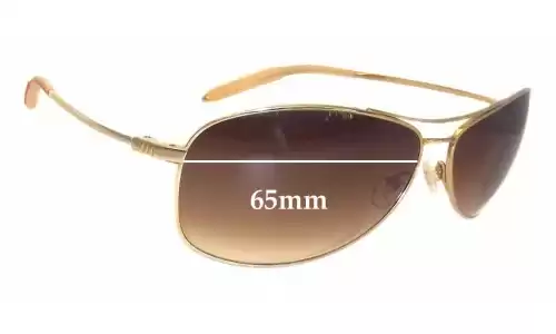 Sunglass Fix Replacement Lenses for Mosley Tribes Unknown Model - 65mm Wide Sunglass Fix Replacement Lenses for Mosley Tribes Unknown Model - 65mm Wide