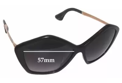 Miu Miu SMU011N Lentes de Repuesto 57mm wide 