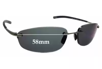 Nike EV0206 Vaughn Replacement Lenses 58mm wide 