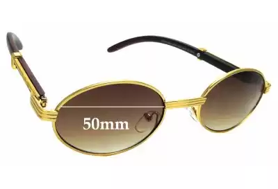 NYS Temple Court Replacement Lenses 50mm wide 