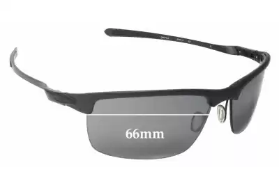 Oakley Carbon Blade OO9174 Replacement Lenses 66mm wide 