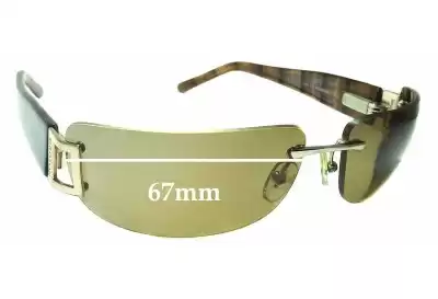 Oroton  Cruz Replacement Lenses 67mm wide 