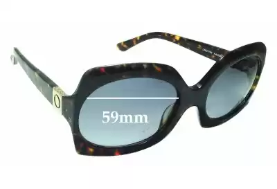 Oroton  Puerto Escondido Replacement Lenses 59mm wide 