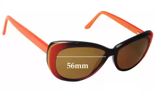 Sunglass Fix Replacement Lenses for Osiris Sun Rx 28 - 56mm Wide 