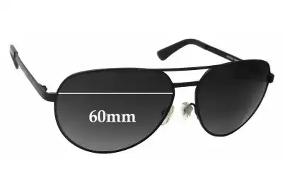Oroton  Marcel Replacement Lenses 60mm wide 