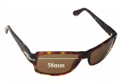 Persol 2837-S Lentes de Repuesto 58mm wide 