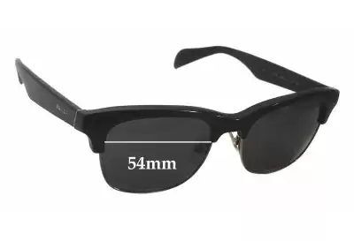 Prada SPR11P Replacement Lenses 54mm wide 