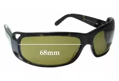 Prada SPR02F Replacement Lenses 68mm wide 