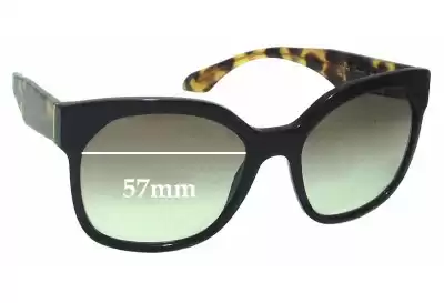 Prada SPR10R Replacement Lenses 57mm wide 