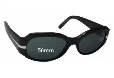 Prada SPR13H Ersatzgläser 56mm wide 