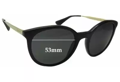 Prada SPR17S & PR17SS Ersatzgläser 53mm wide 