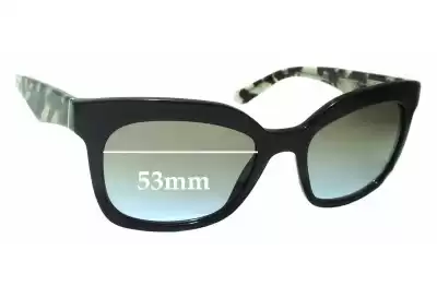 Prada SPR24Q & PR24QS Replacement Lenses 53mm wide 