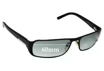 Prada SPR52F & PR52FS Ersatzgläser 60mm wide 