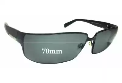 Prada SPR54F Replacement Lenses 70mm wide 