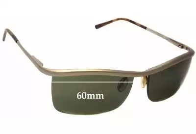 Prada SPR57C Ersatzgläser 60mm wide 