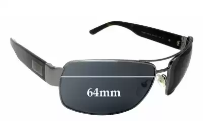 Prada SPR66O Ersatzgläser 64mm wide 