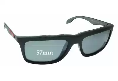 Prada SPS02P & PS02PS Ersatzgläser 57mm wide 