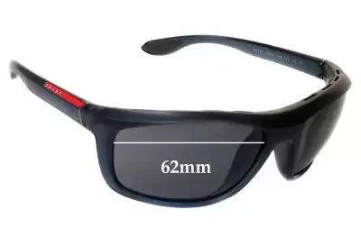Prada SPS04P Ersatzgläser 62mm wide 