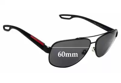 Prada SPS58Q Ersatzgläser 60mm wide 