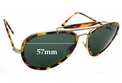 Ralph Lauren RL 7038-W Replacement Lenses 57mm wide 