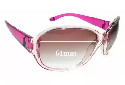 Ralph Lauren RL 8090 Replacement Lenses 64mm wide 