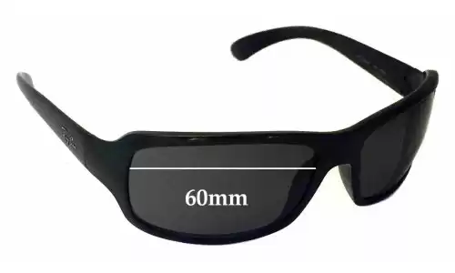 Ray-Ban RAJ1554AA Replacement Lenses 60mm wide 