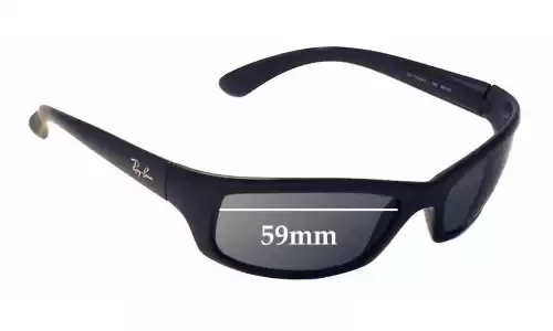Ray-Ban RAJ1554AA Replacement Lenses 59mm wide 