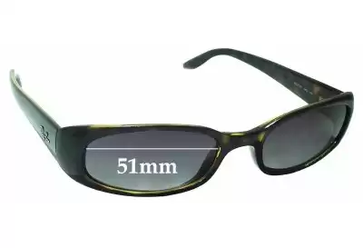 Ray-Ban RB2129 Replacement Lenses 51mm wide 