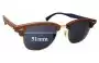Sunglass Fix Replacement Lenses for Ray-Ban RB3016-M Clubmaster - 51mm Wide 