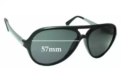 Ray-Ban RB4235 Havana Ersatzgläser 57mm wide 