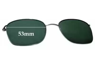 Ray-Ban RB6042-2502 Replacement Lenses 53mm wide 