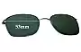 Sunglass Fix Ersatzgläser für Ray-Ban RB6042-2502 - 53mm Wide 