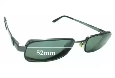 Ray-Ban RB6075 Replacement Lenses 52mm wide 