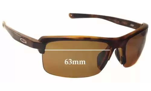 Revo 4066 Crux N Replacement Lenses 63mm wide 
