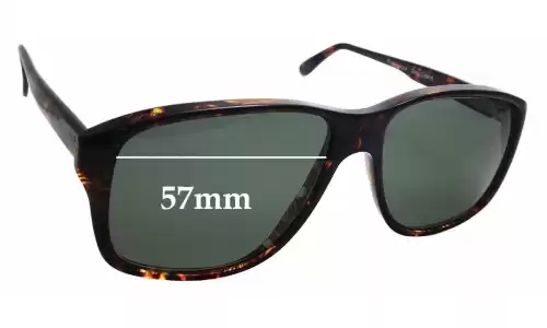 Sunglass Fix Lentes de Repuesto para Rodenstock Craig S - 57mm Wide 