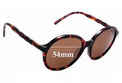 Specsavers Marsala Replacement Lenses 54mm wide 