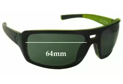 Von Zipper Hammerlock Replacement Lenses 64mm wide 