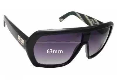 Von Zipper Lager Replacement Lenses 63mm wide 