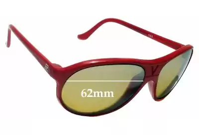 Vuarnet Pouilloux 085 Lentes de Repuesto 62mm wide 