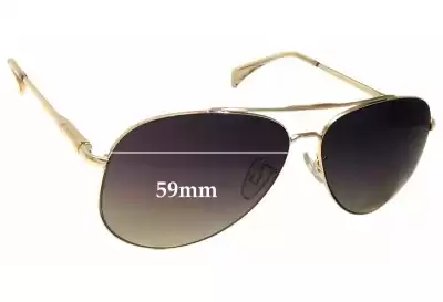 Witchery Malia Replacement Lenses 59mm wide 