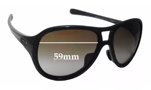 Sunglass Fix Ersatzgläser für Oakley Twentysix.2 Asian Fit - 59mm Wide 